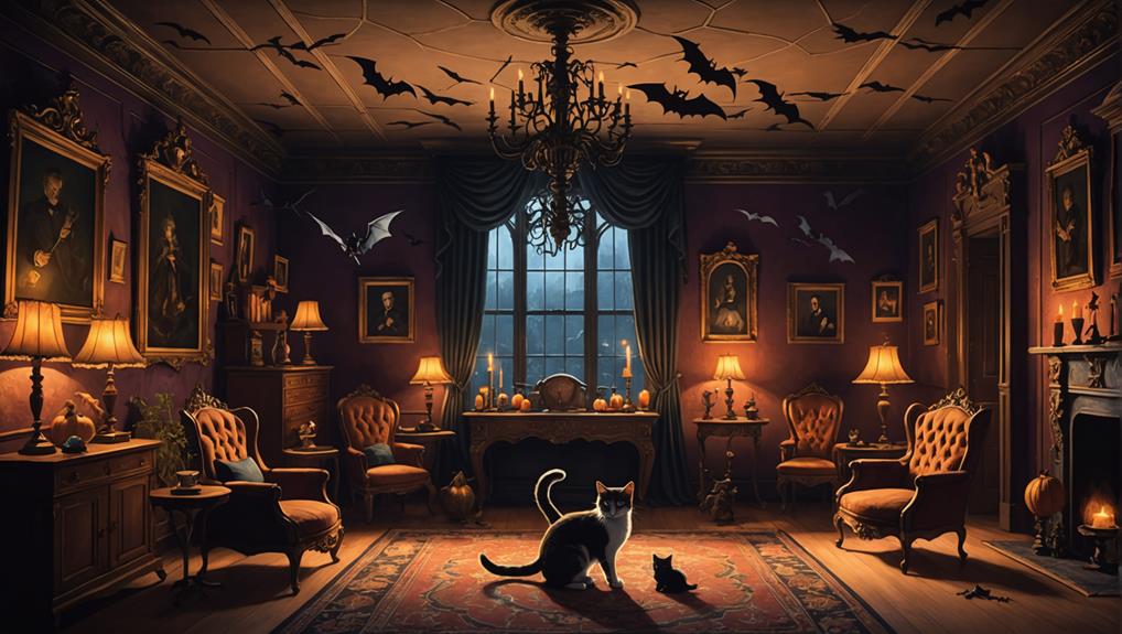 bats causing playful chaos