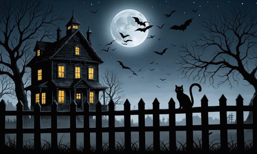 bewitched cat s spooky night