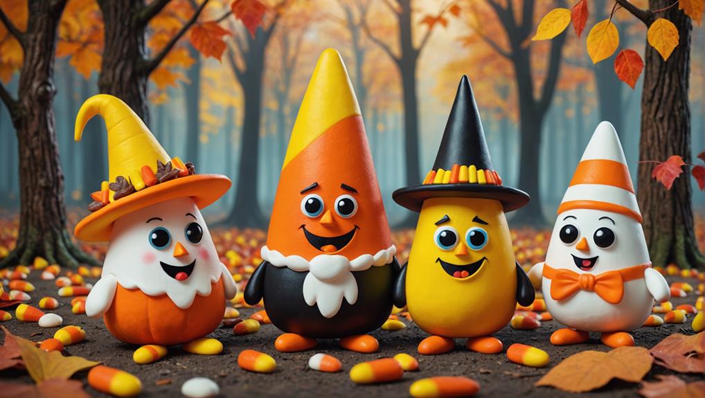 candy corn character creations