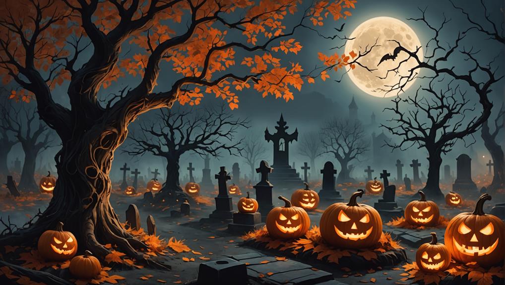 celebrating halloween with enthusiasm