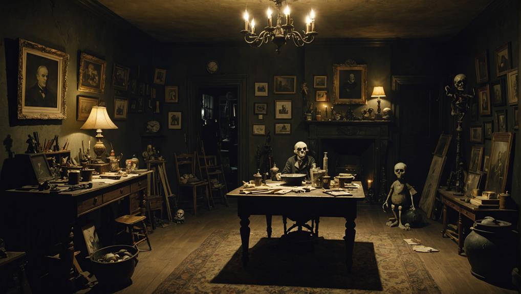 creating eerie character profiles