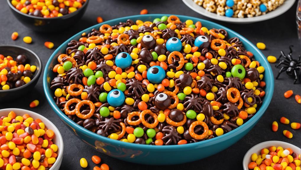 creepy crawly snack mix