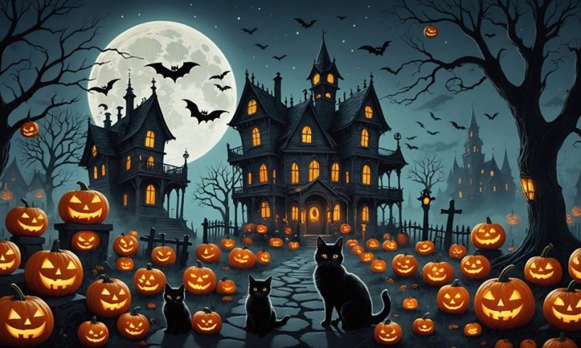 cuddly cats spooky bats