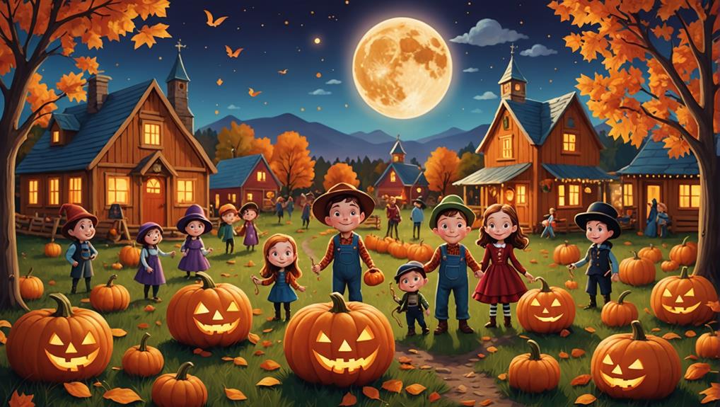 embracing halloween customs together