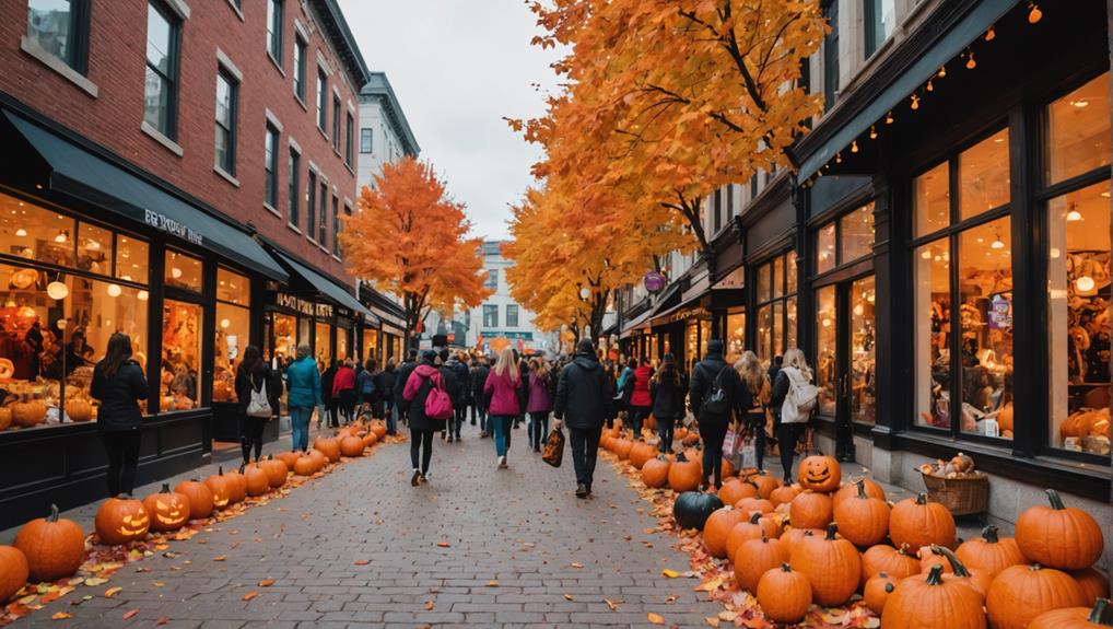 halloween boosts retail sales