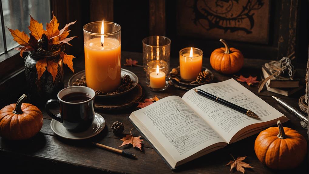 halloween journaling enhances creativity