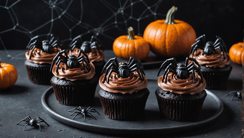 halloween themed dessert treats