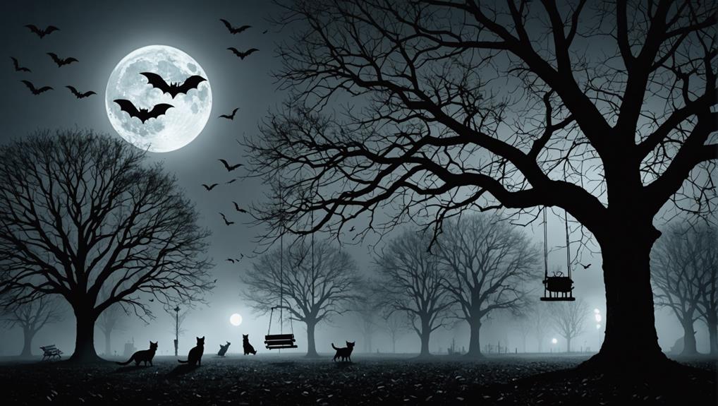 haunting noises in playground