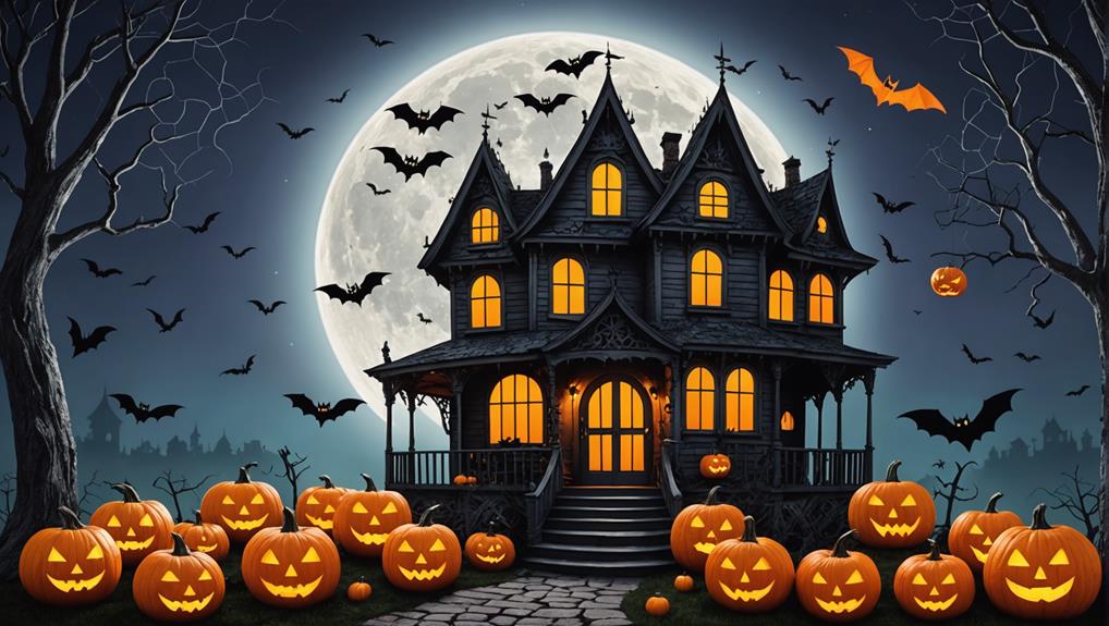 spooky cat halloween decorations