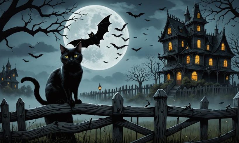 spooky cat s haunted bat adventures