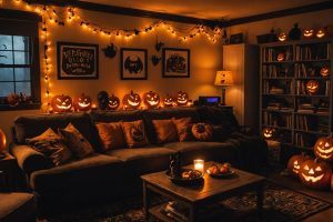 spooky halloween gaming night