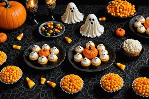 spooky halloween party treats