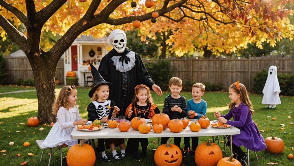 spooky outdoor halloween fun