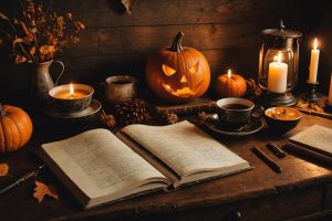 spooky themed writing reflections