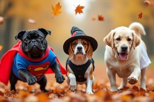 costumed canines halloween fun