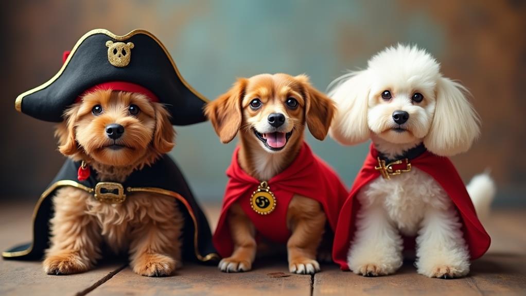 famous dogs wearing costumes