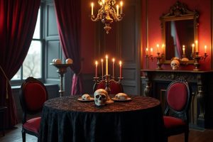 gothic vintage halloween experience