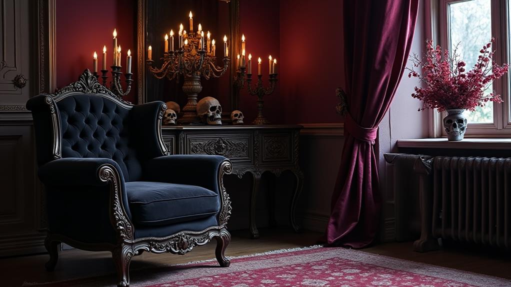 halloween themed decorative display