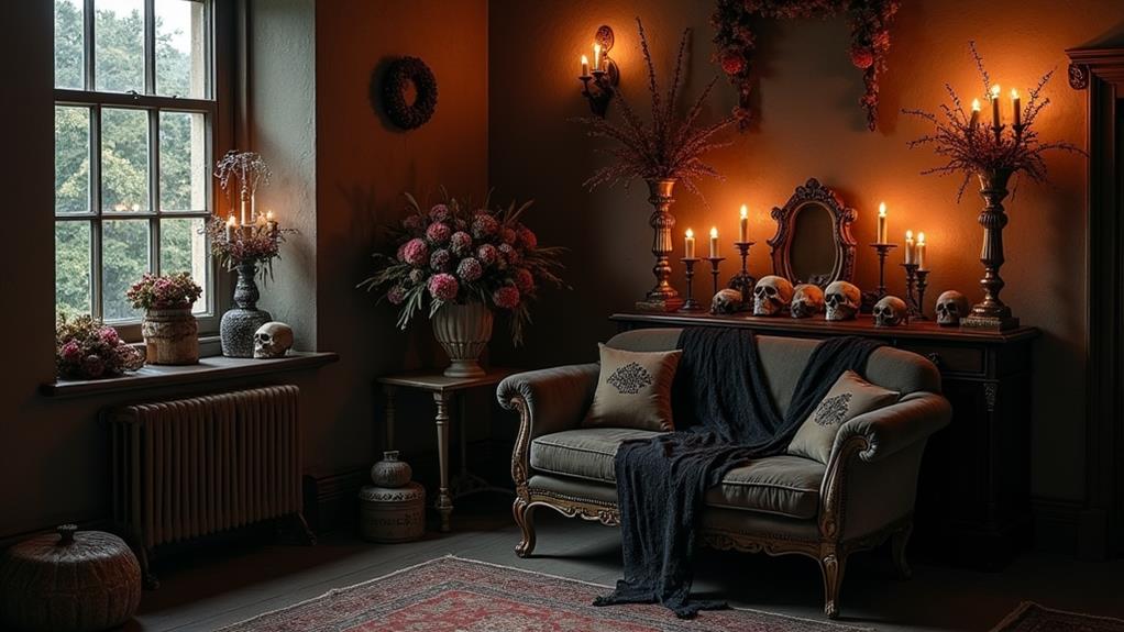 hauntingly stylish room accents